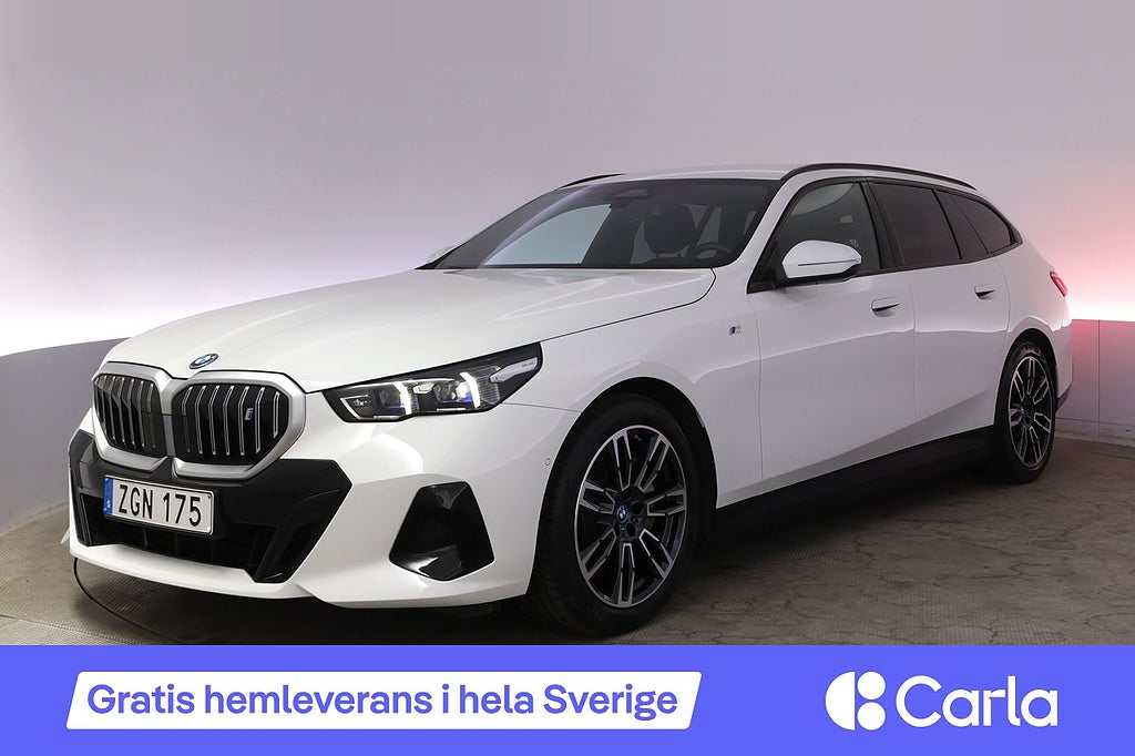 BMW i5 eDrive40 Touring M-Sport Drag BSM Kamera DA V-hjul