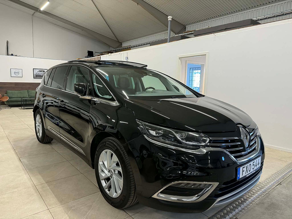 Renault Espace 1.6 dCi Panorama Skinn El-stolar 7sits GPS Euro 6