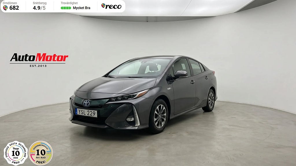 Toyota Prius Toyota Prius Plug-in Hybrid 1.8 Executive 123hk 3,45% RÄNTEKAMPA