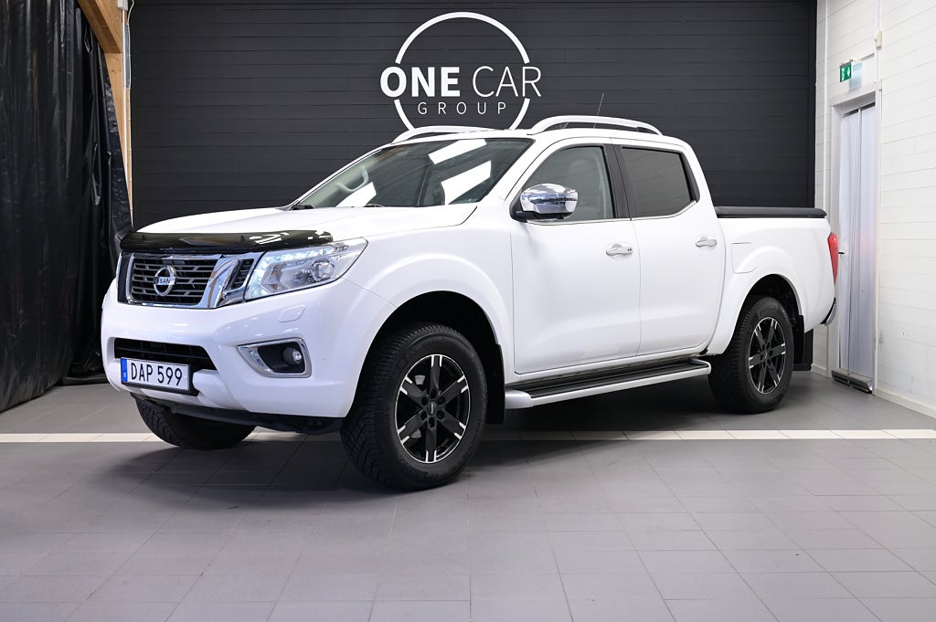 Nissan Navara Dubbelhytt 2.3 TEKNA Värmare 360 lastsläde 4WD MOMS 