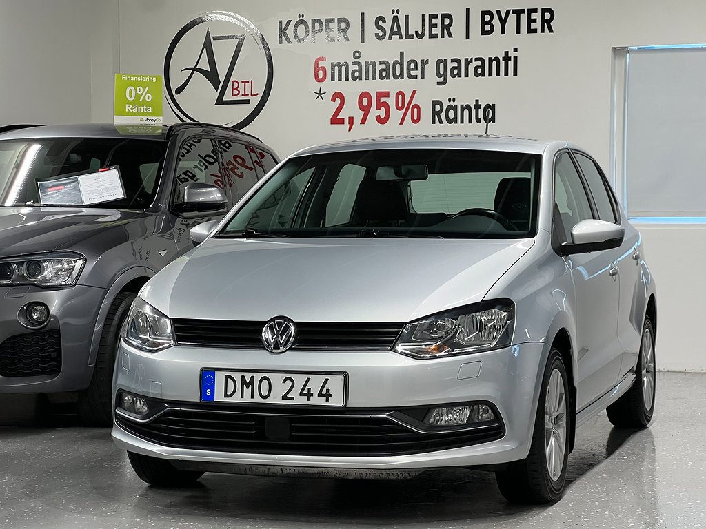 Volkswagen Polo 5 D 1.2 TSI Manuell, 90hk, 2017 lågmil S & V