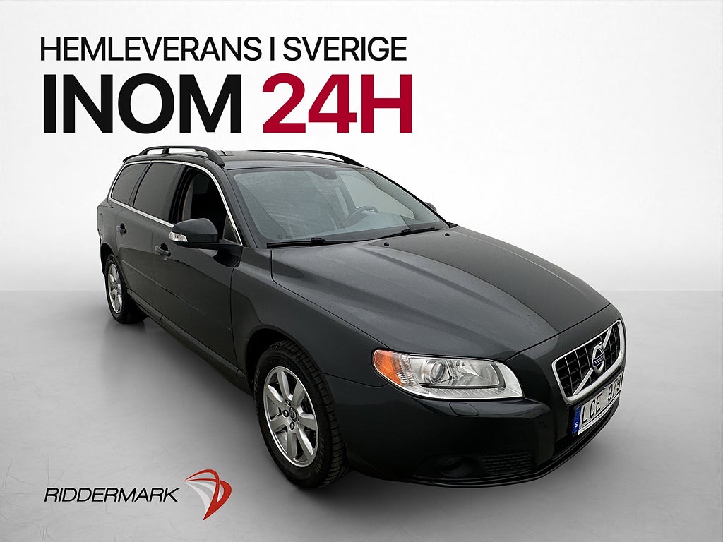 Volvo V70 2.0F 145hk Momentum Värmare Läder Sensorer LÅGAMIL