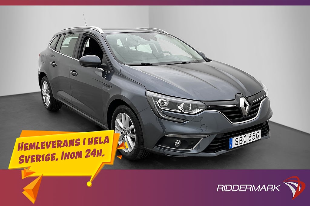 Renault Mégane Sport Tourer 1.3 TCe GT Line Navi P-sensorer