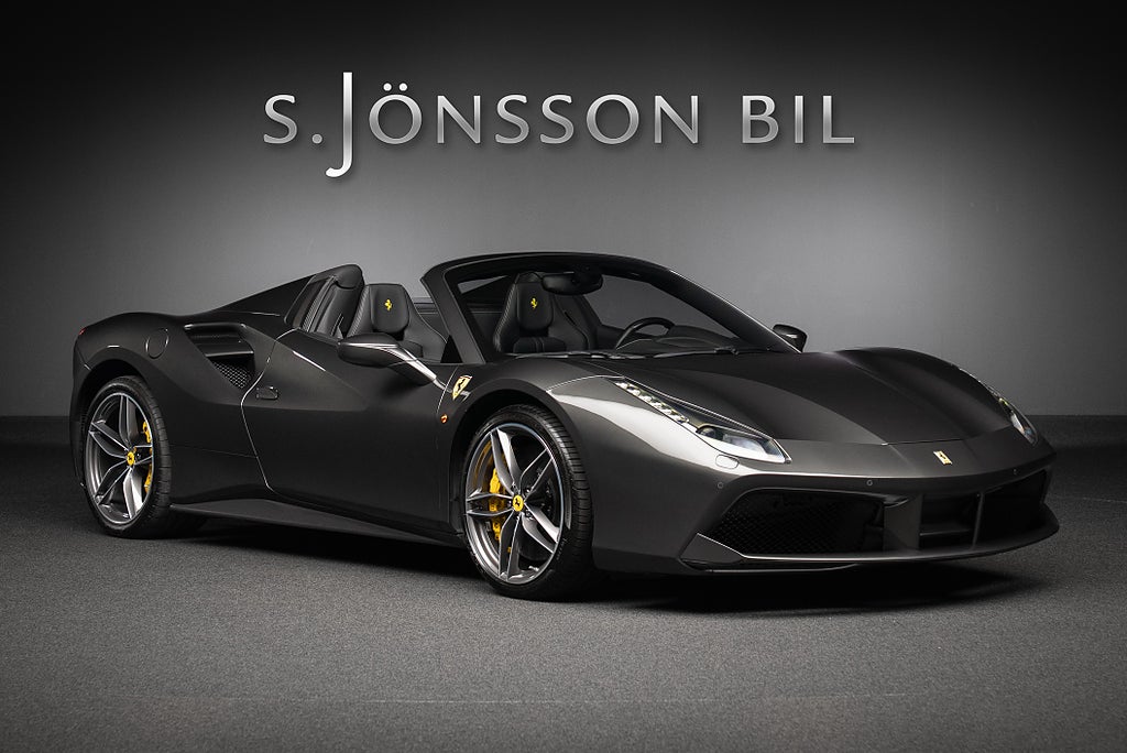 Ferrari 488 GTS Spider / Skalstolar / Kolfiber