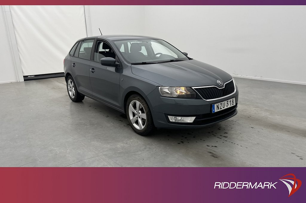 Skoda Rapid Spaceback TSI 105hk Elegance Psensorer