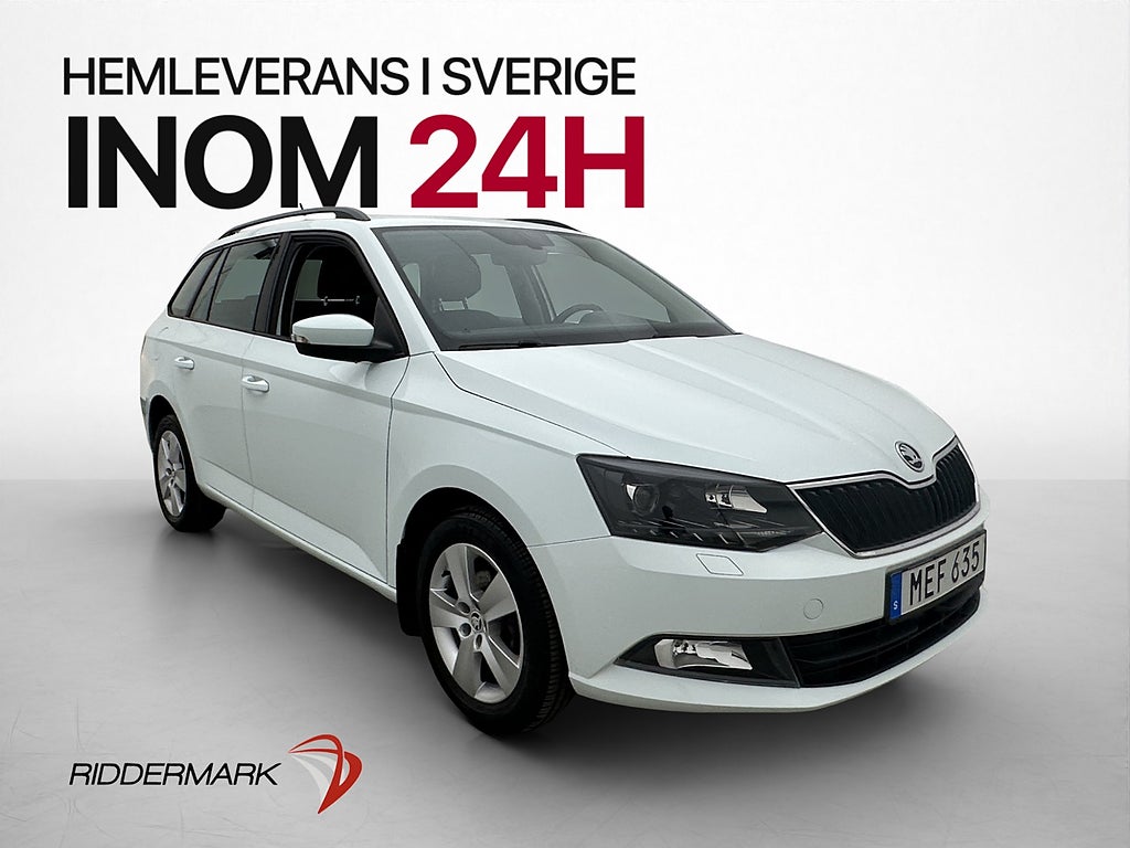 Skoda Fabia 1.2 TSI Style P-Sensorer ACC Låg skatt 0,47L/Mil