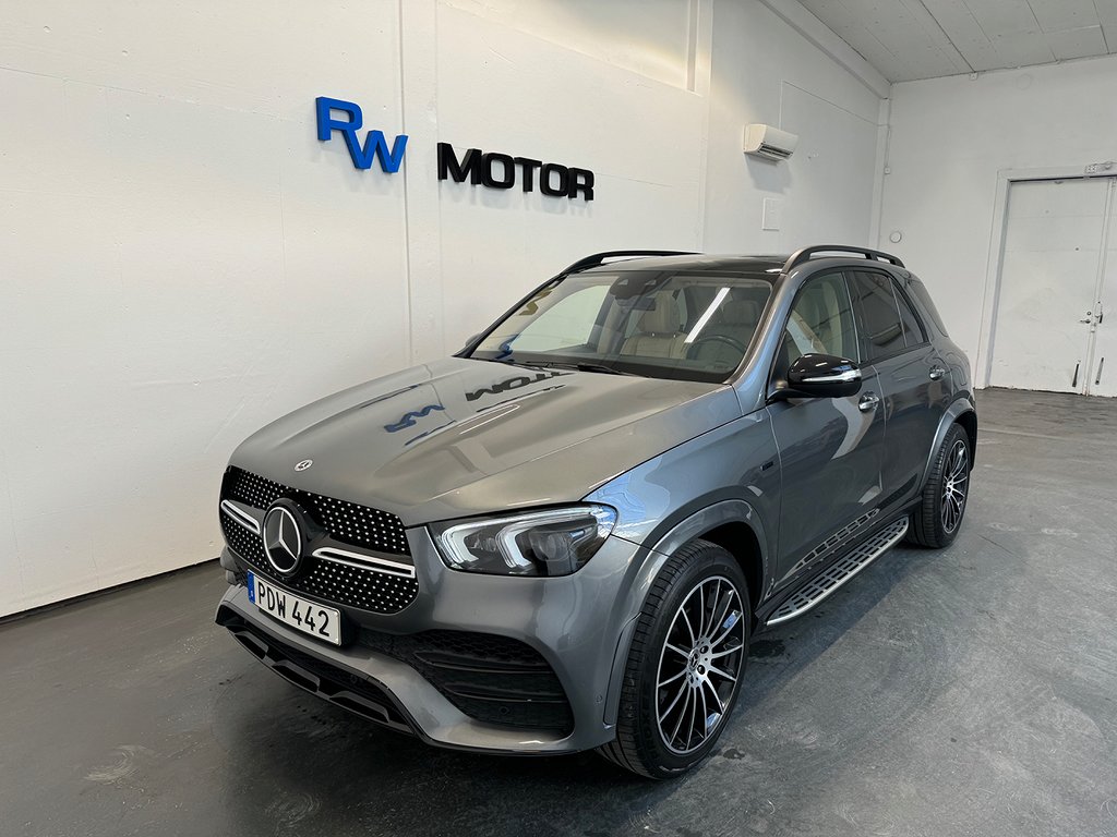 Mercedes-Benz GLE 350 de 4M 320hk AMG 360° Pano Burmester 