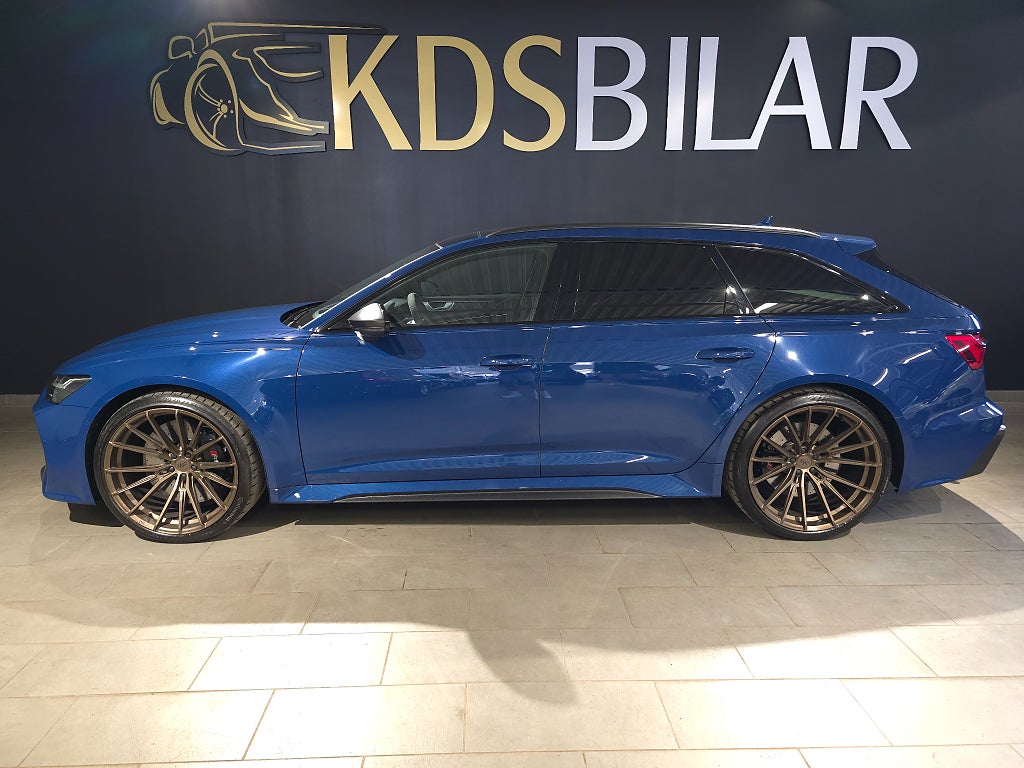 Audi RS6 Avant Performance 630hk Pano| RS skalstolar|Värmare