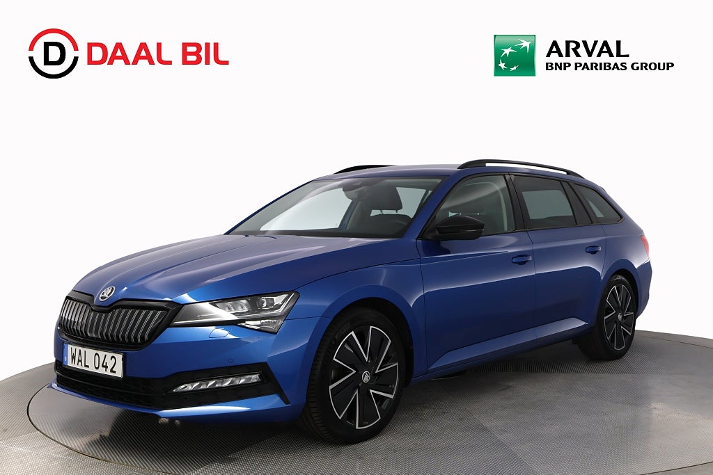 Skoda Superb iV 1.4 TSI 218HK STYLE BUSINESS DRAG B-KAMERA VÄRM NFC