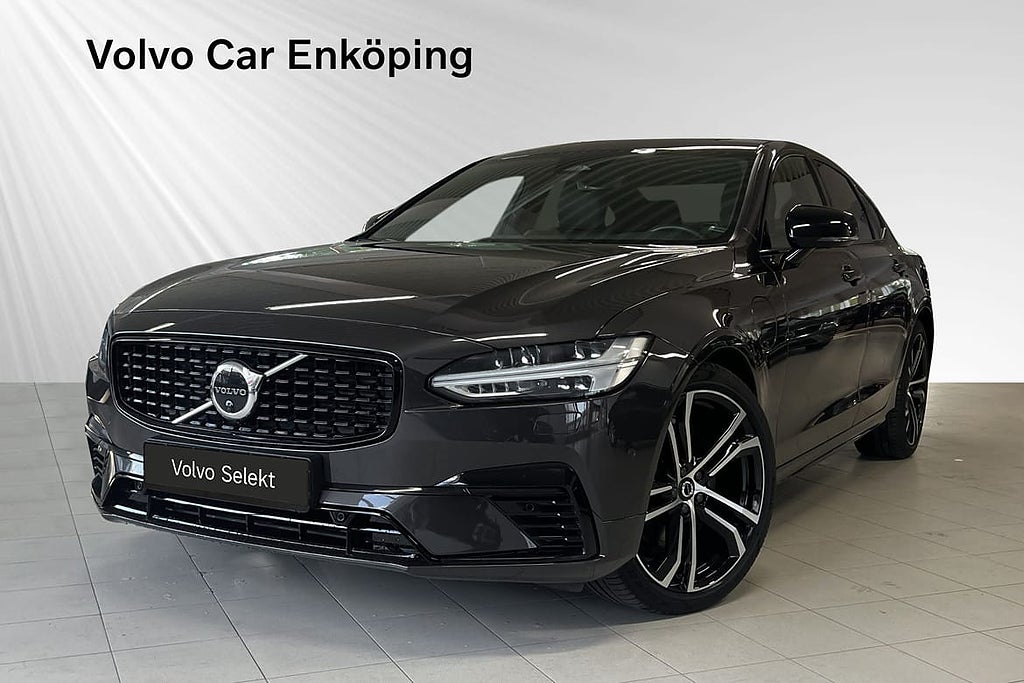 Volvo S90 Recharge T8 R-Design B/W LUFTFJ HEAD UP 360 DRAG