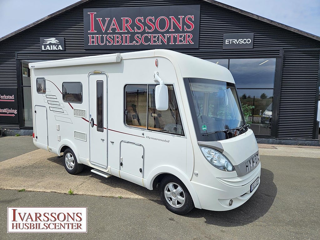 Hymer B 504 / Under 6m / Dubbelbädd / Stort Garage
