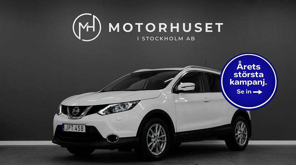 Nissan Qashqai 1.2 DIG-T 115hk 360 Kamera Farthållare Euro 6 Navi