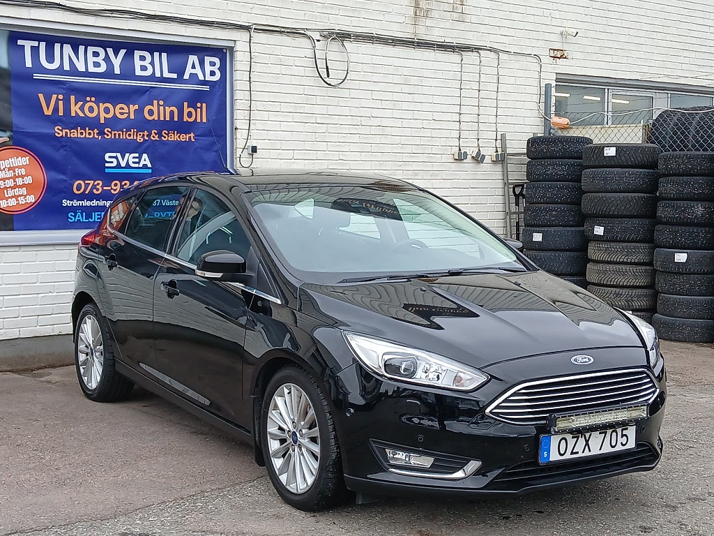 Ford Focus 1.0 EcoBoost Titanium X/Auto/4000 Mil/P-sen/Kamera/Värm