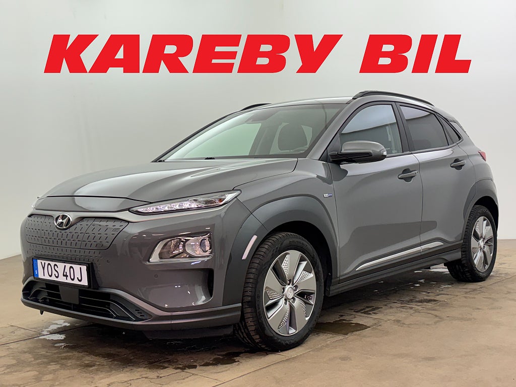 Hyundai Kona Electric 64 kWh Trend | Backkamera Rattvärme