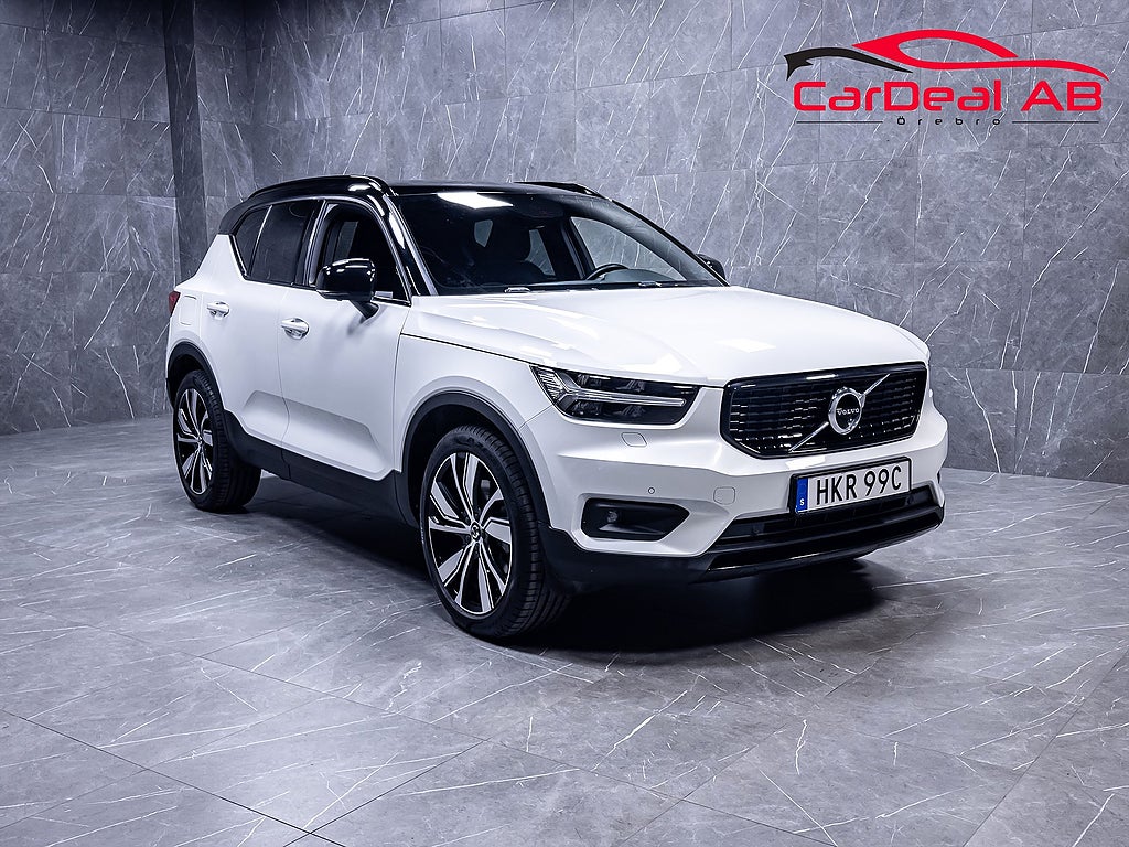 Volvo XC40 Recharge T4 211hk R-Design H/K 360° Navi Elstolar MOMS