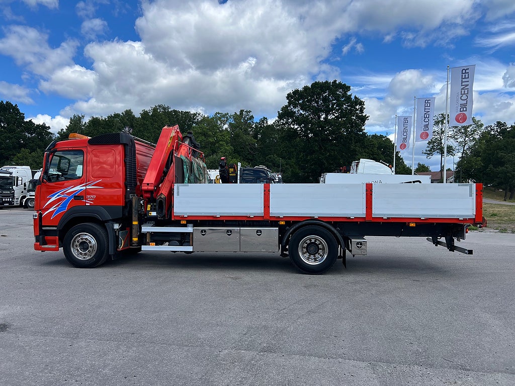 Volvo FM 370 4x2 Kranbil, Palfinger Kran, Euro 6