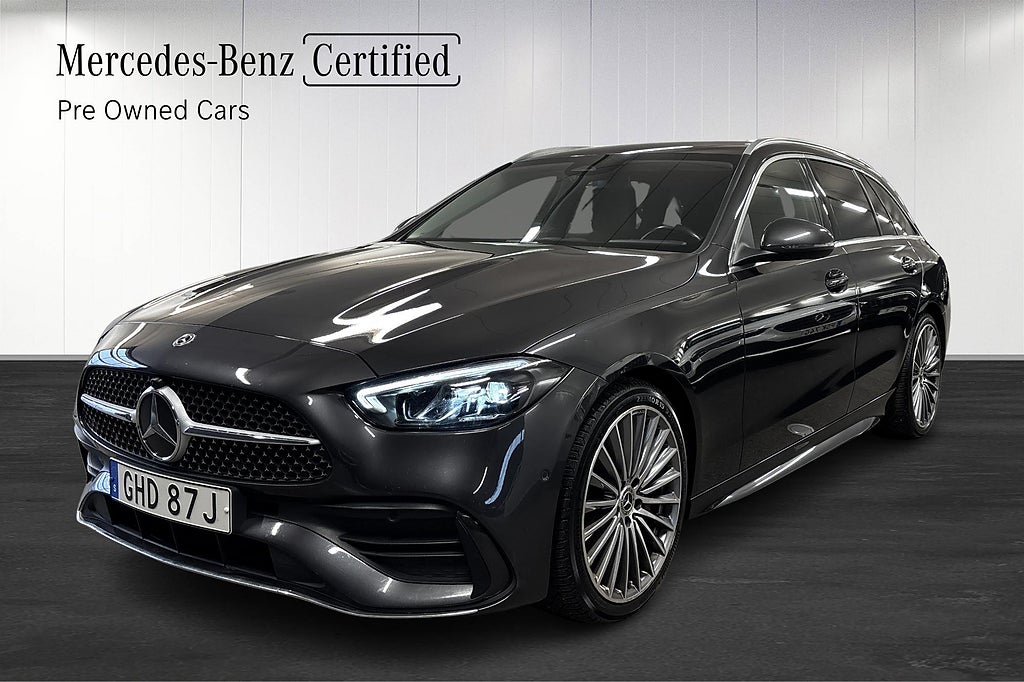 Mercedes-Benz C 220 d 4MATIC AMG DRAGKROK VÄRMARE 