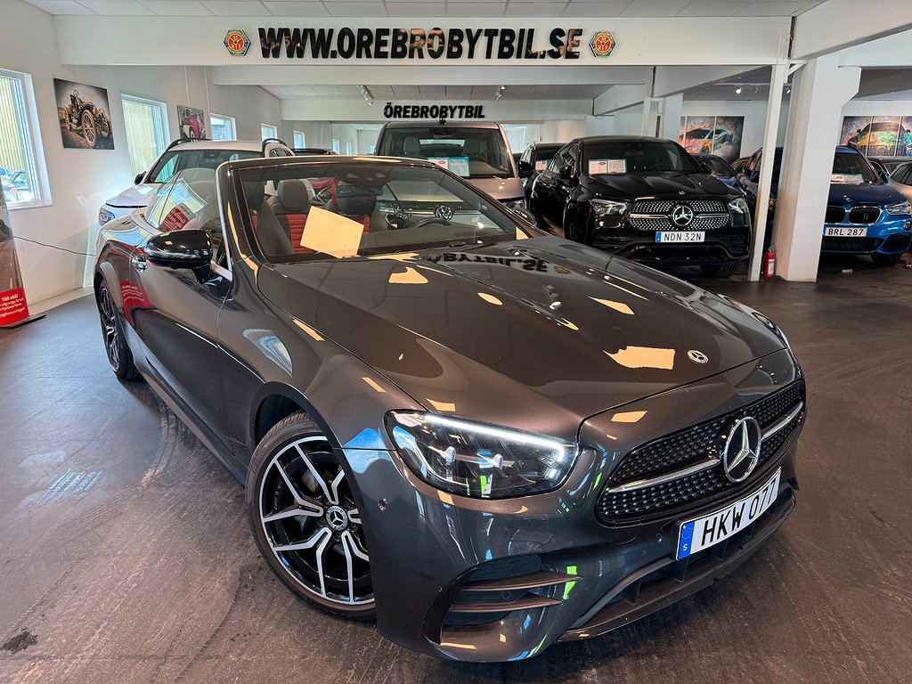 Mercedes-Benz E 220 d Cabriolet Amg HUD Gps  UNIK SE SPEC 