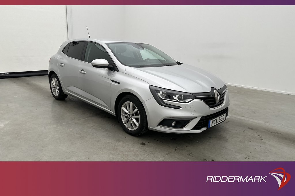 Renault Mégane 1.2 TCe 132hk Energy Sensorer Farthållare