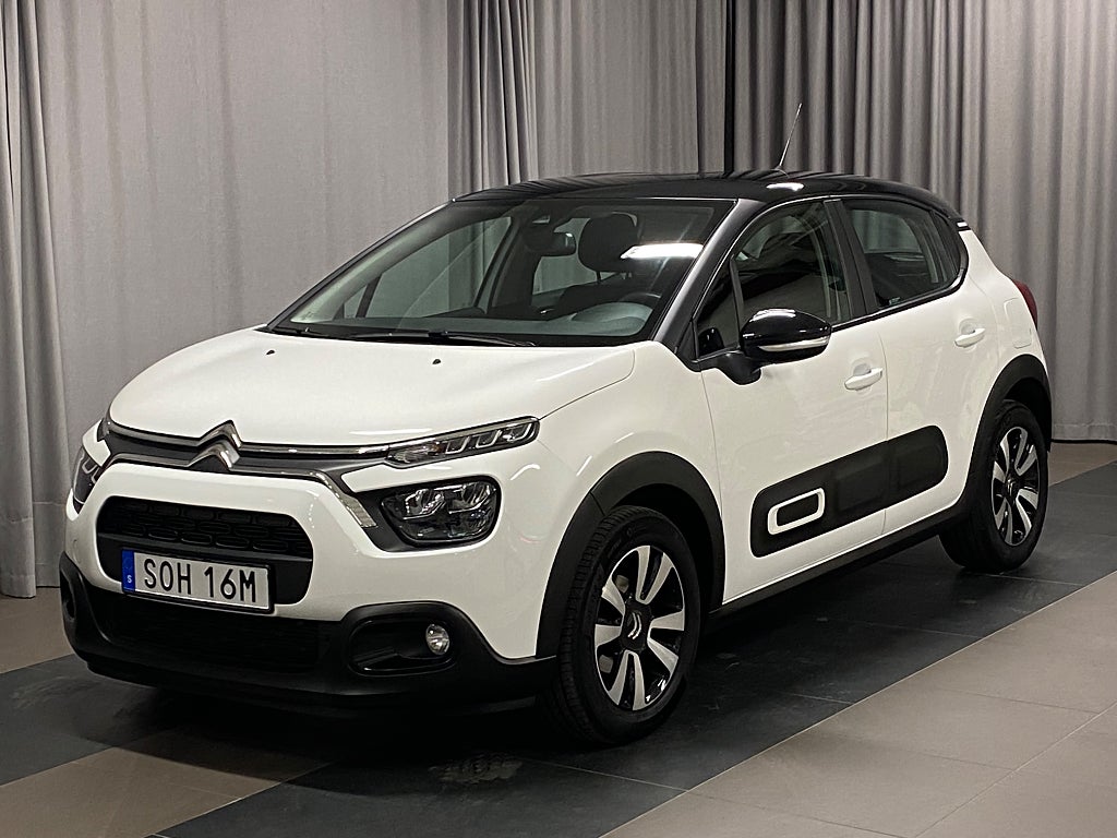 Citroen C3  Shine PureTech 82, Nyservad, Inkl vinterhjul