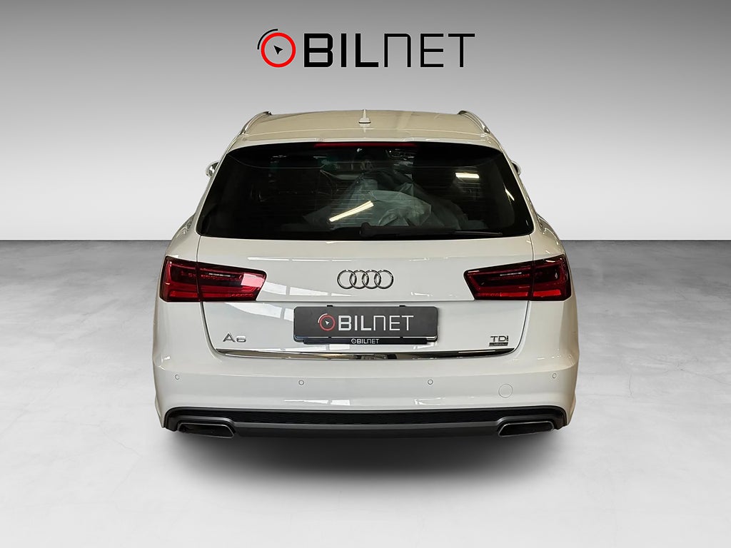 Audi A6 Avant 2.0 TDI 190hk Aut S-Line In/ut Värmare LED Drag