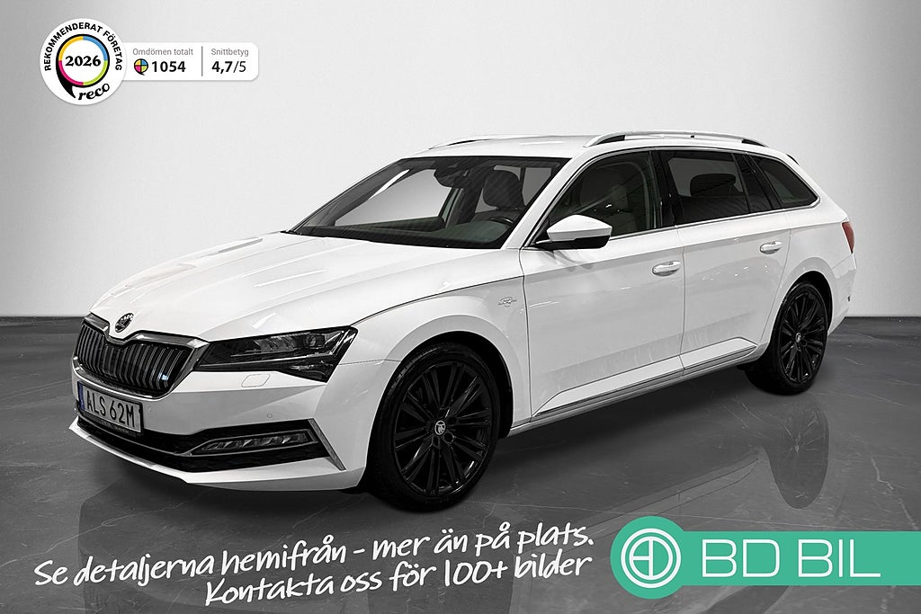 Skoda Superb iV Laurin & Klement Värmare Canton Backkamera Drag