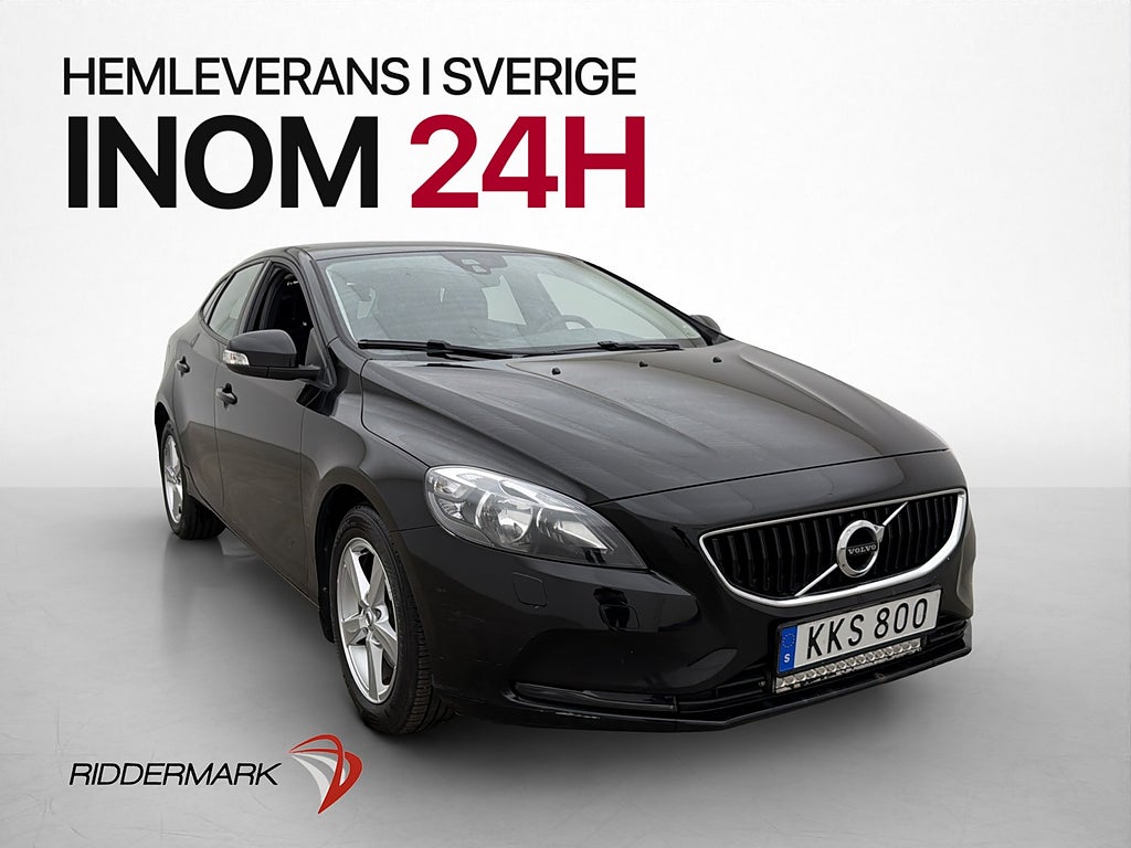 Volvo V40 T3 152hk Business Dragkrok Backkamera M-Värmare