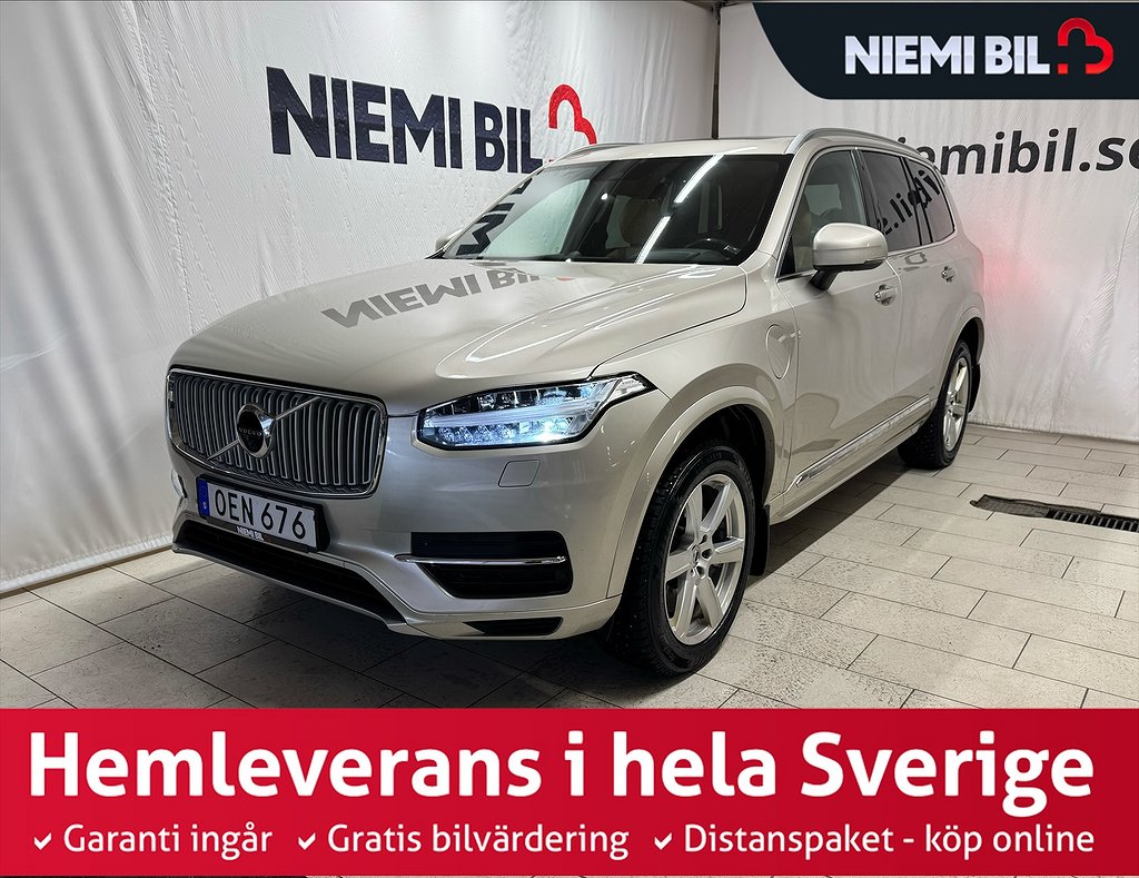 Volvo XC90 T8 TwEn AWD Inscription 7-sits 360° B&W Pano Drag