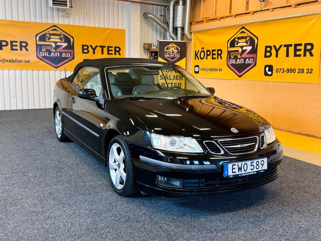 Saab 9-3 Cabriolet 1.9 TiD Vector Euro 4 2006, bild 2/40