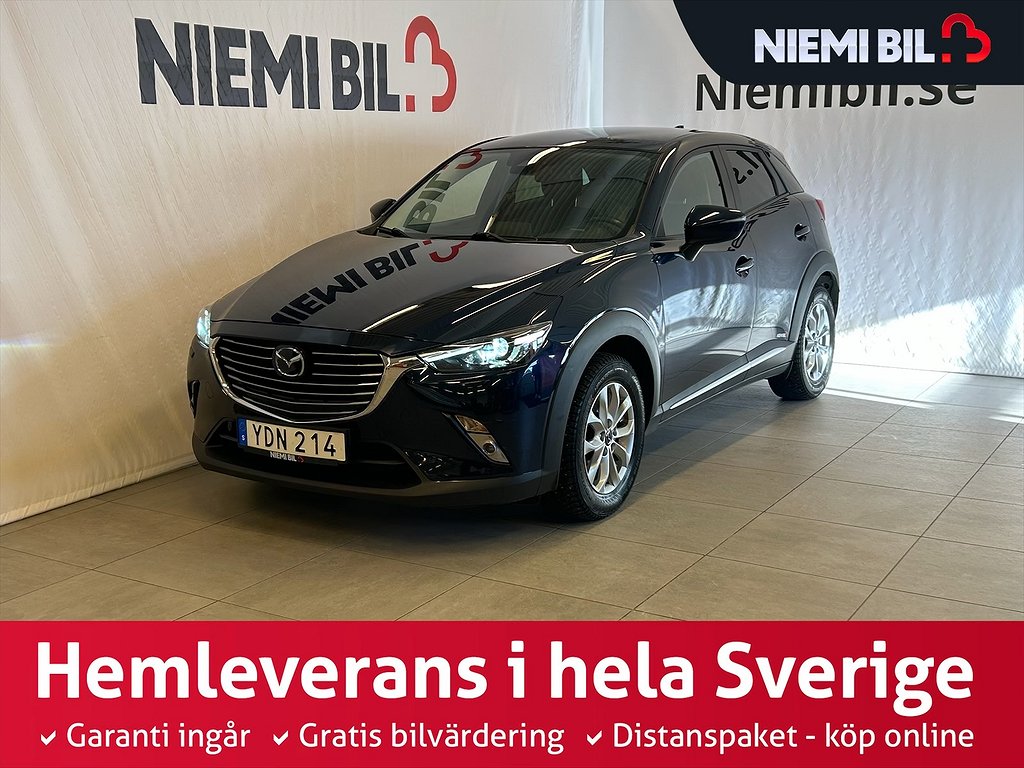 Mazda CX-3 2.0 AWD Optimum Kamera/BOSE/Drag/Nav/10ÅrsGaranti