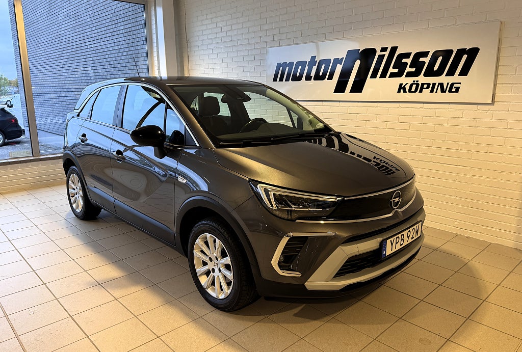 Opel Crossland Business Elegance 1.2T 130hk Aut Drag M-värmare V-hjul