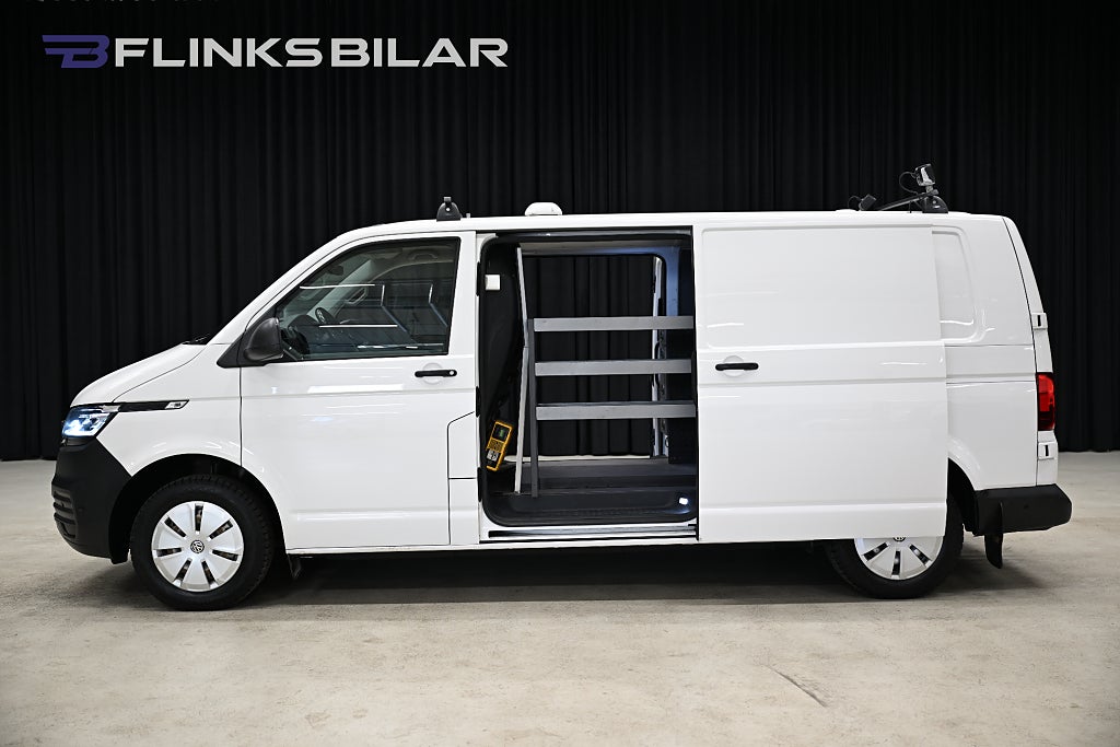 Volkswagen Transporter 4Motion 150HK DSG L2|Servicebil|Dubbeldörr|Inredd|SeUtr