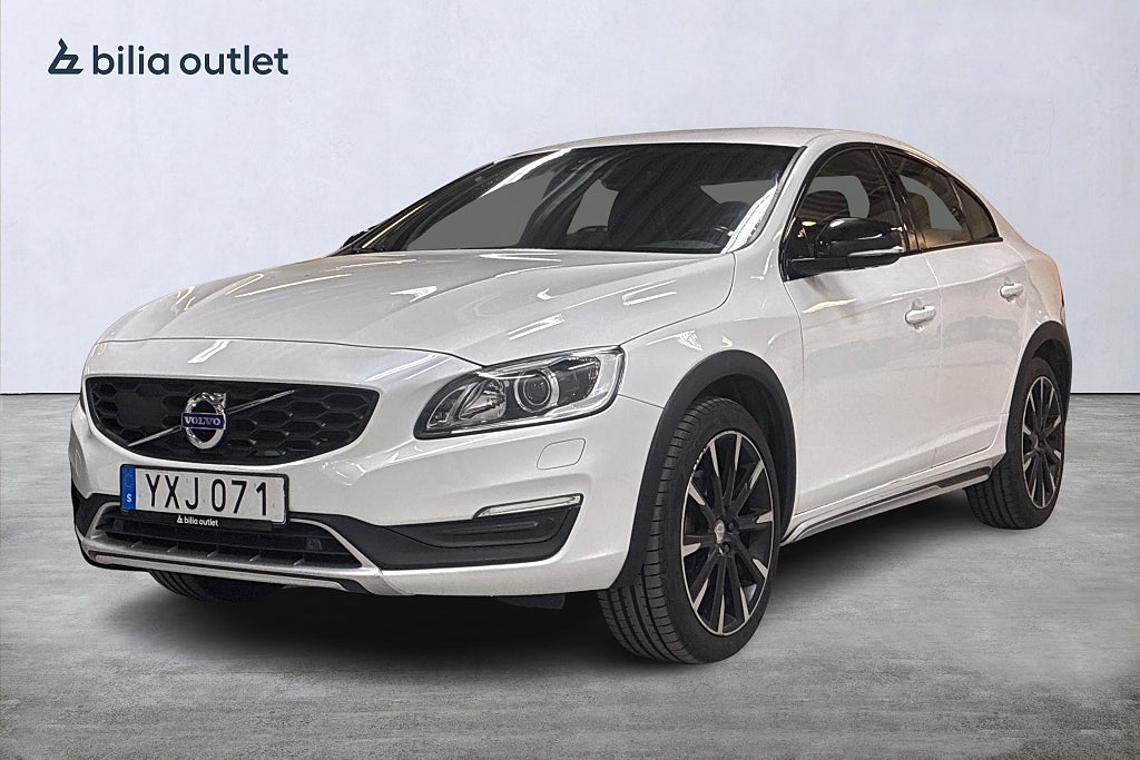 Volvo S60 Cross Country D4 AWD aut Classic Pro 190hk Navi Drag Pvärm Backkamera