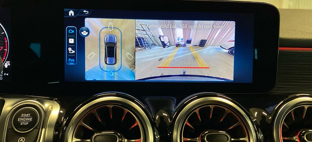 Mercedes-Benz GLB 200 AMG 7-sits Värmare Glastak Drag - bild 9