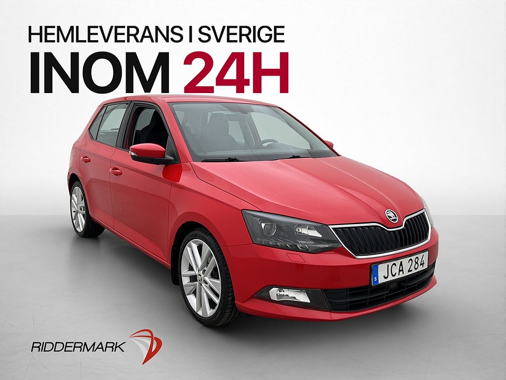 Skoda Fabia 1.0 TSI 110hk Style CarPlay P-Sensorer Keyless