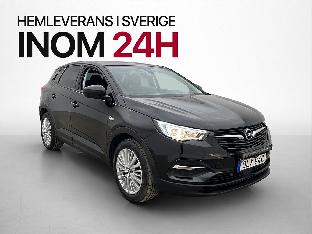 Opel Grandland X 130hk Enjoy M/K-Värm Pano CarPlay Sensorer