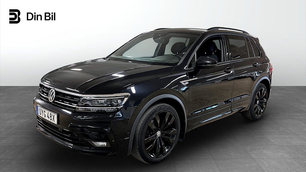 Volkswagen Tiguan TDI 190 DSG 4M/Black R-Line/Drag/Värmare/exc pkt m
