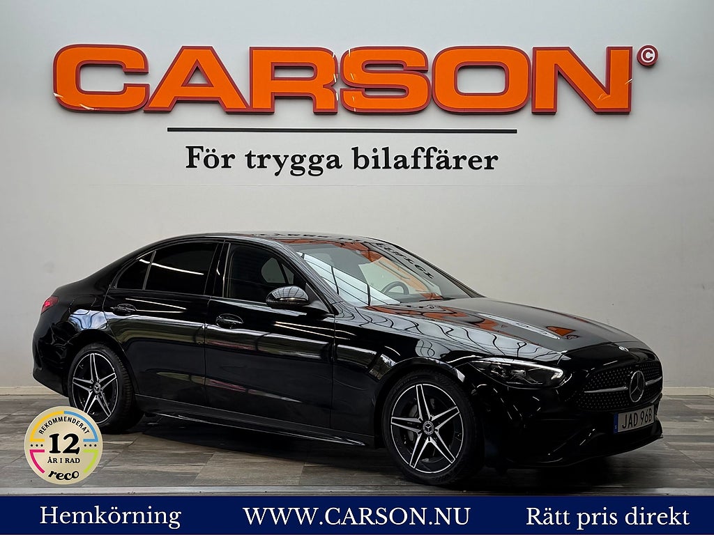 Mercedes-Benz C 300 d 265hk 9G-Tronic AMG Premiumpaket Burmester Elstol