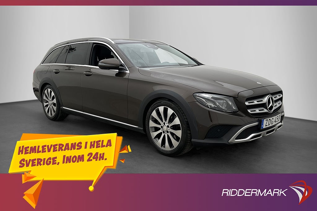 Mercedes-Benz E 220 d 4M All-Terrain Burmester 360° D-Värm