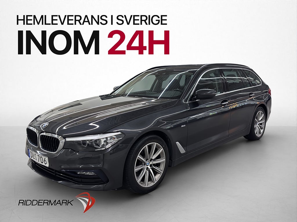 BMW 520d 190hk xDrive Sport Line Kamera Navi Bluetooth