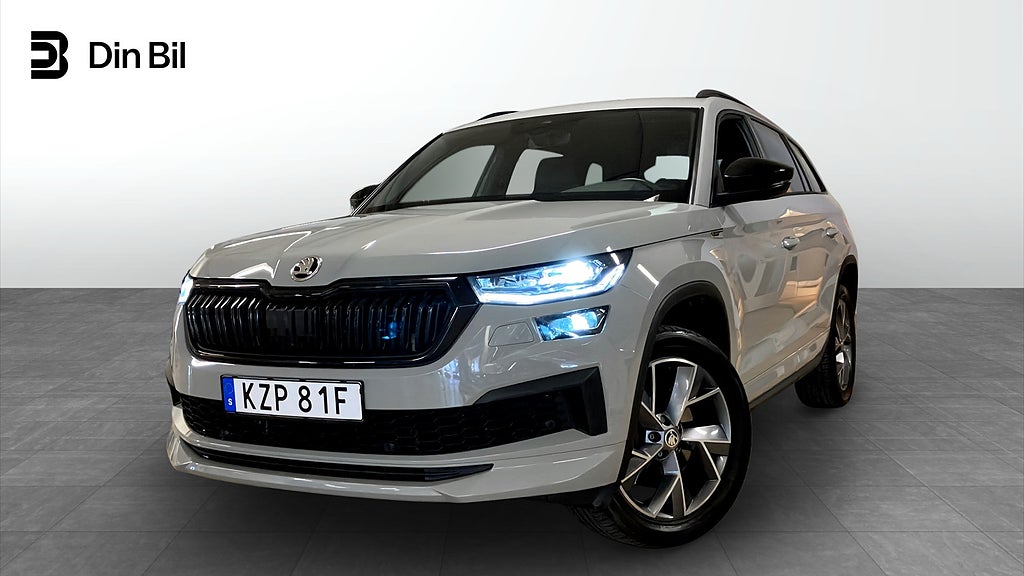 Skoda Kodiaq Sportline TSI190 DSG 4x4 P-värmare/Drag/360-kamera