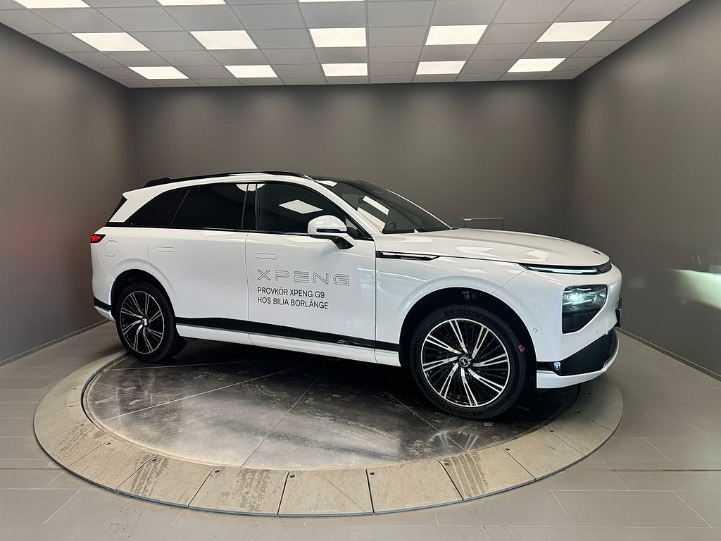 XPENG G9 Performance Demobil fullt utrustad | Luftfjädring!