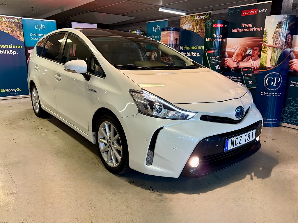 Toyota Prius Hybrid (122hk) CVT*900kr/mån*7-SitZ*El&Bensin*