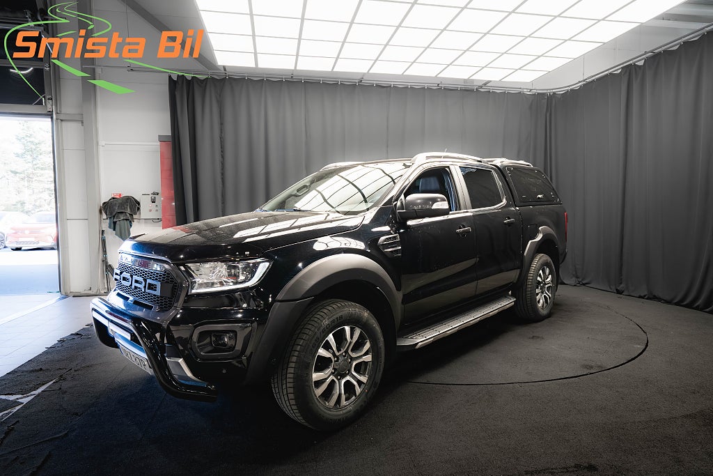 Ford ranger Bi-Turbo 4x4 Wildtrak KÅPA D-VÄRMARE LÄDER KAMERA MOMS