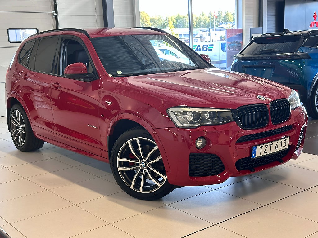 BMW X3 xDrive30d 258hk Steptronic M Sport Dragkrok  thumbnail