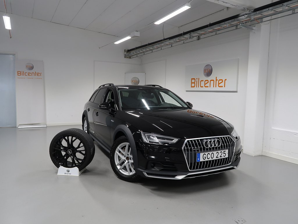 Audi A4 Allroad Q 2.0 TDI V-Däck ingår Drag-Värmare-AdaptivFH-Parksen-BT