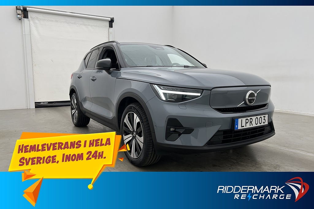 Volvo XC40 Recharge Single Motor Ultimate Pano H/K Dragkrok