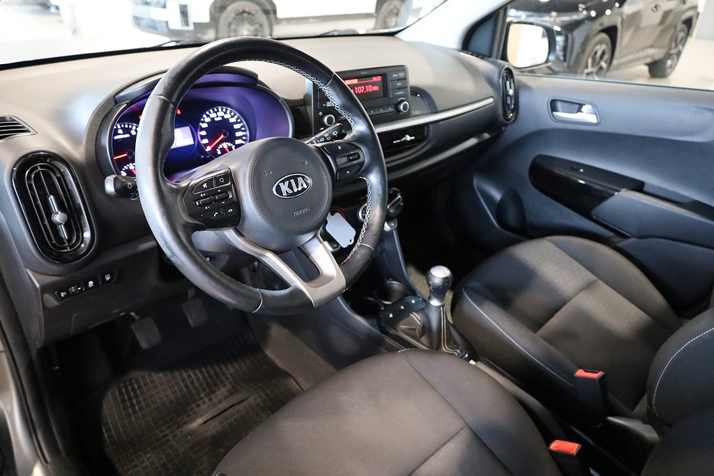 Kia Picanto 1,0 MPI 67HK Advance PDC Blåtand 2018