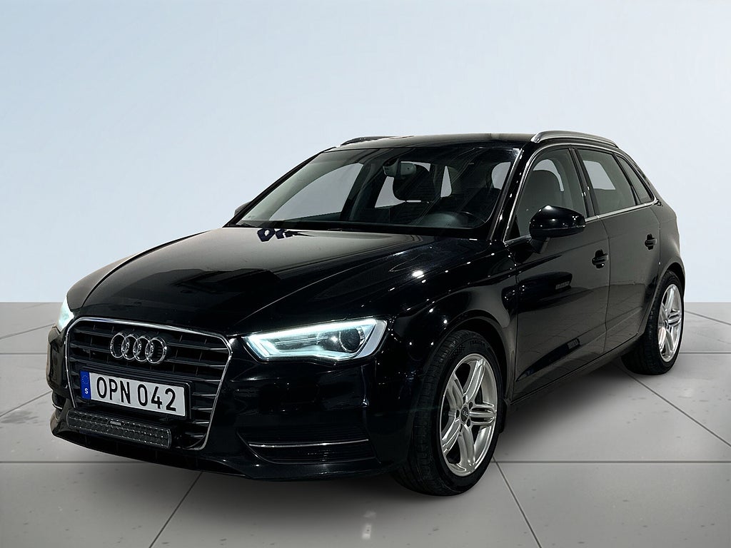 Audi A3 Sportback 1.4 TFSI Attraction Mvärm Psens Led-Ramp SoV