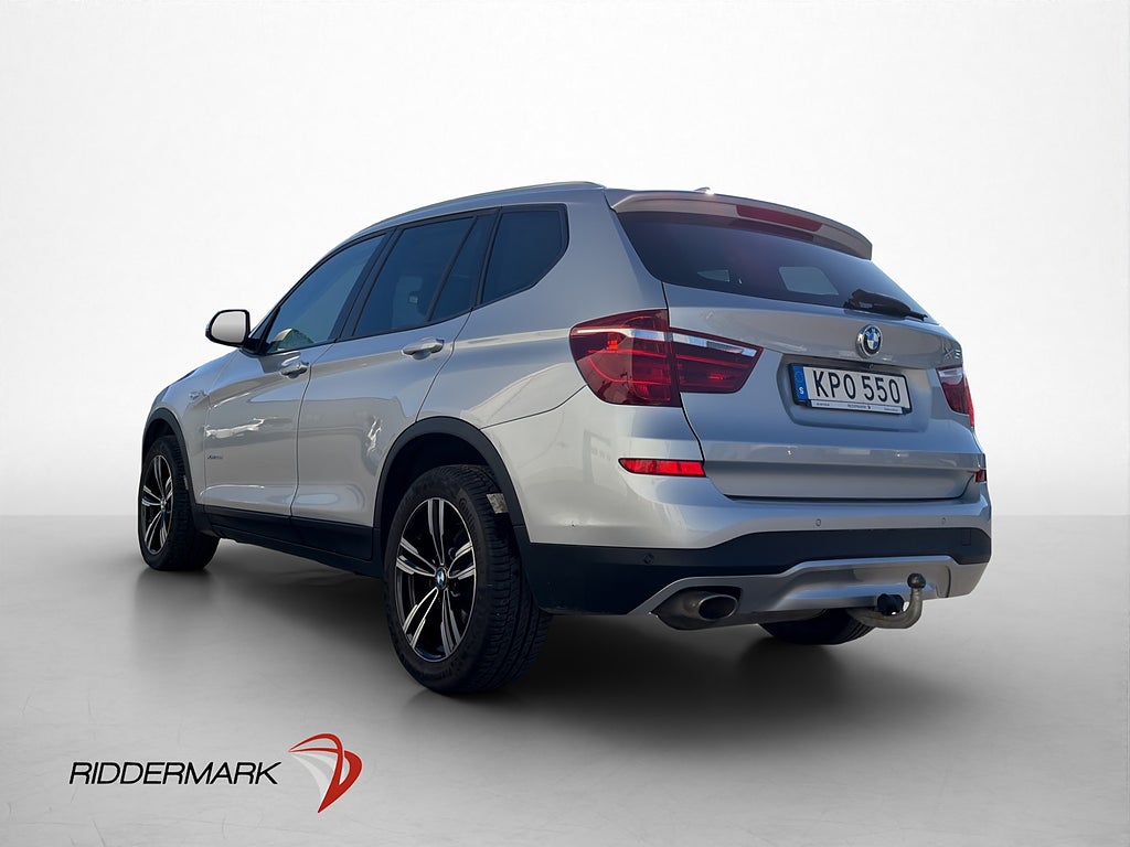 BMW X3 xDrive20d 190hk Kamera Sensorer Dragkrok